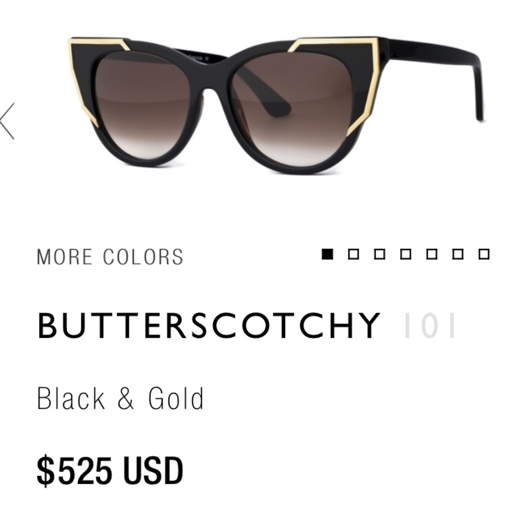 Sunglasses from French designer Thierry Lasry